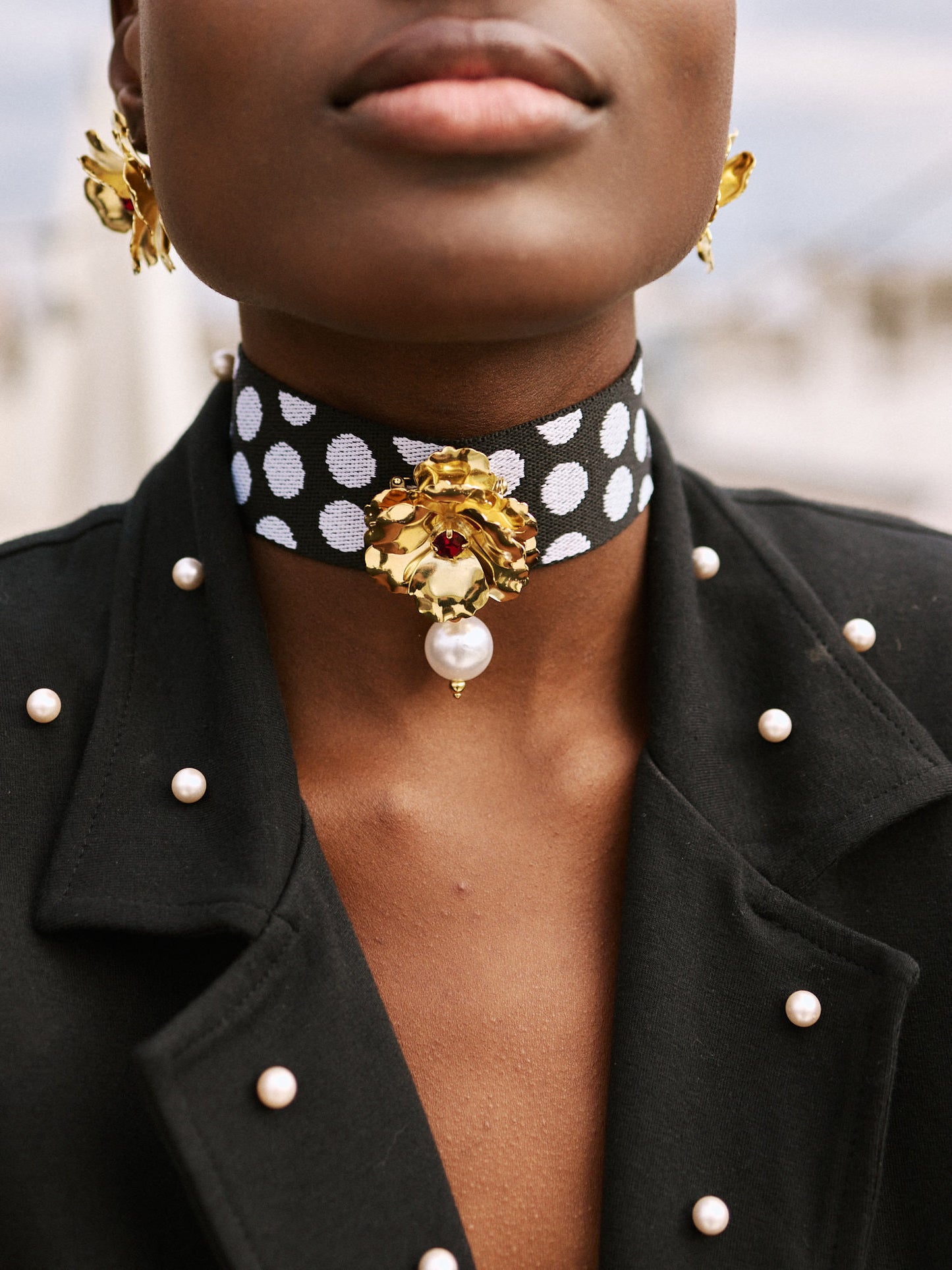 Edelweiss choker ogrlica