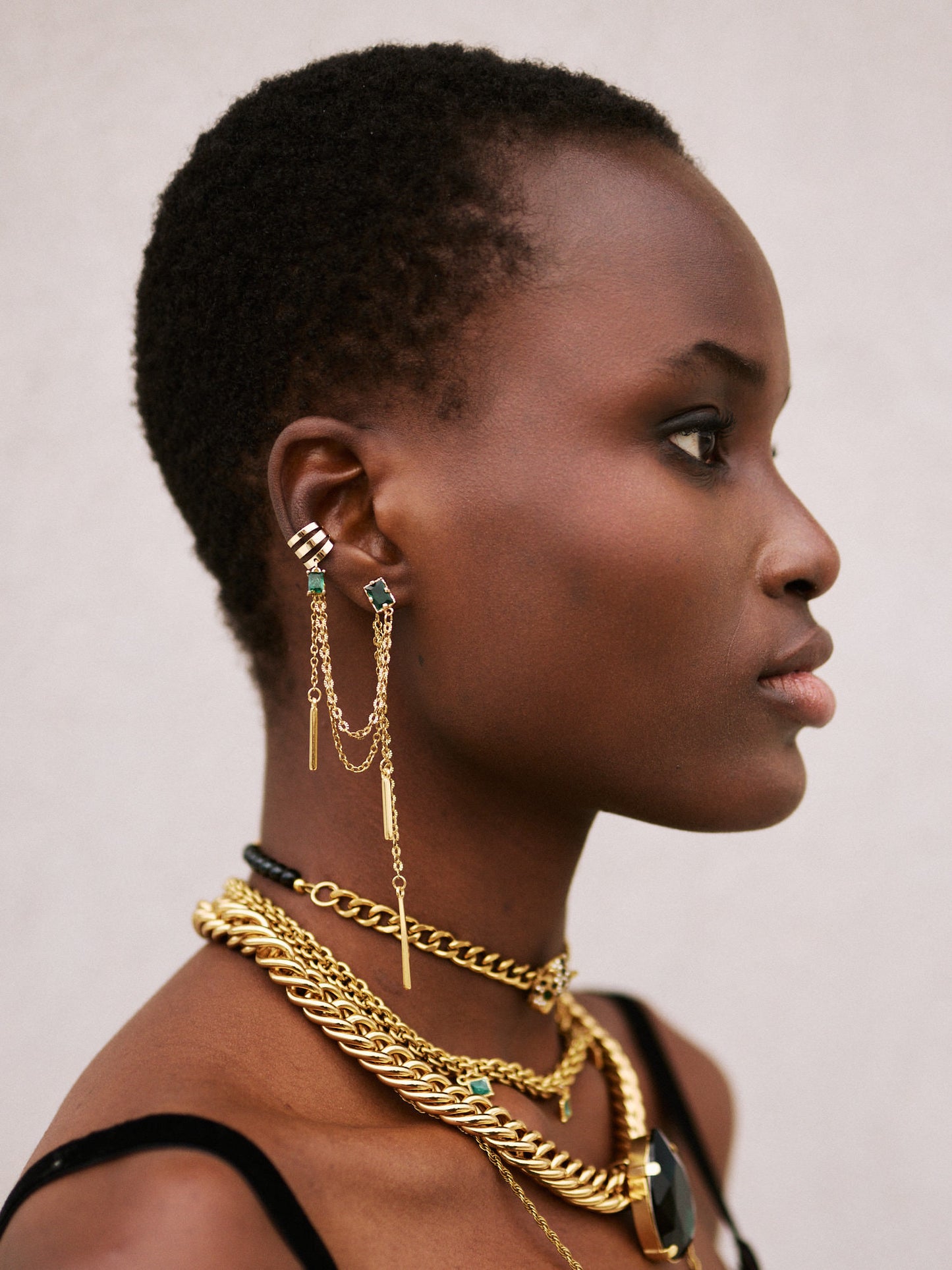 Eris kobalt plave minđuše