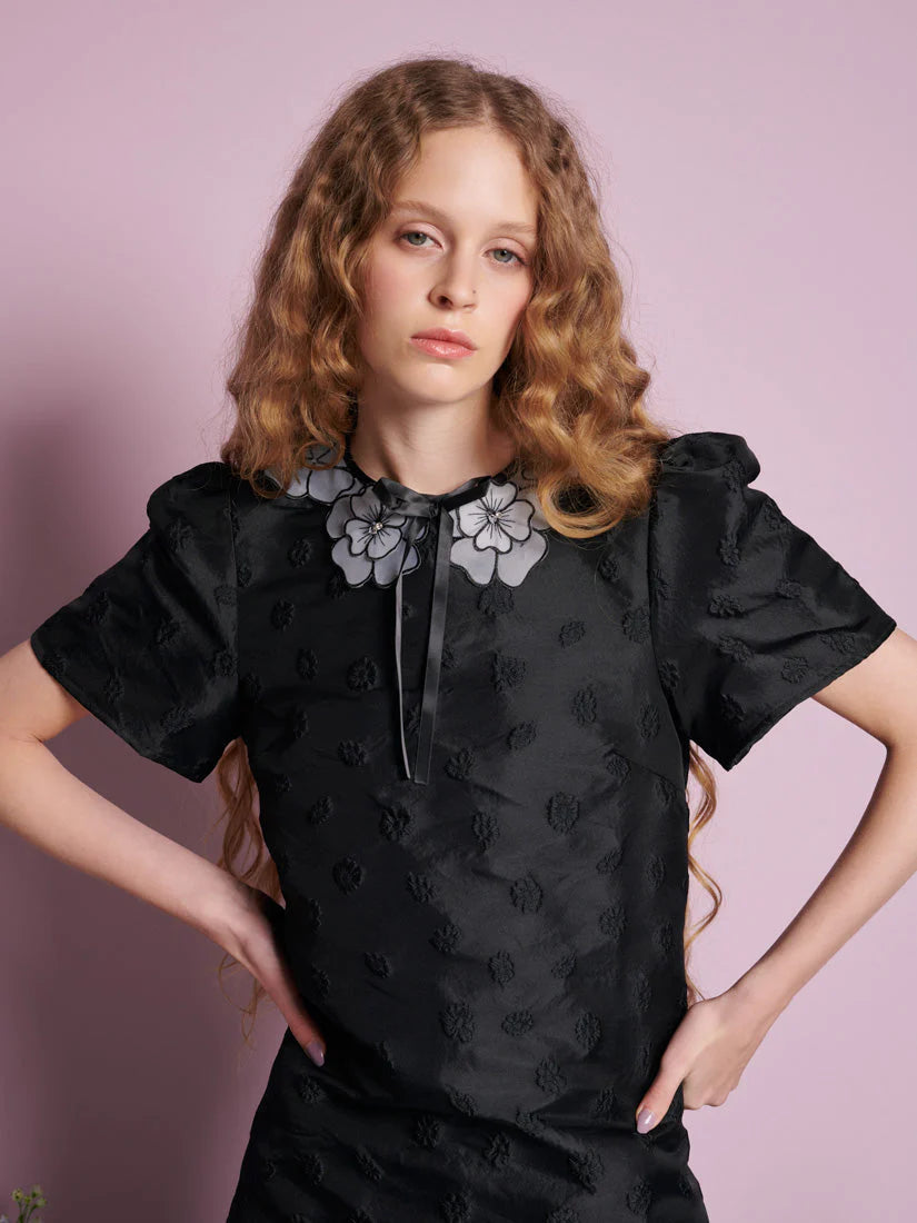 Bluebell Jacquard mini haljina