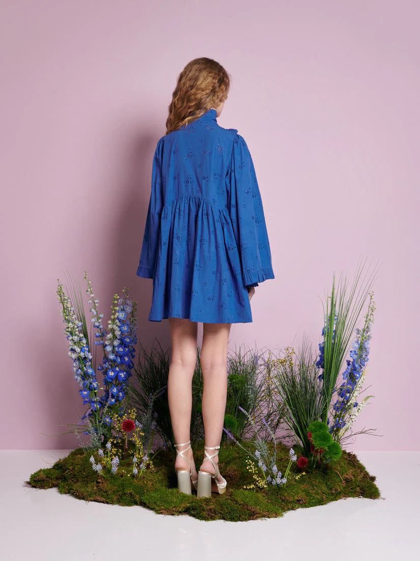Meadow Sage mini haljina