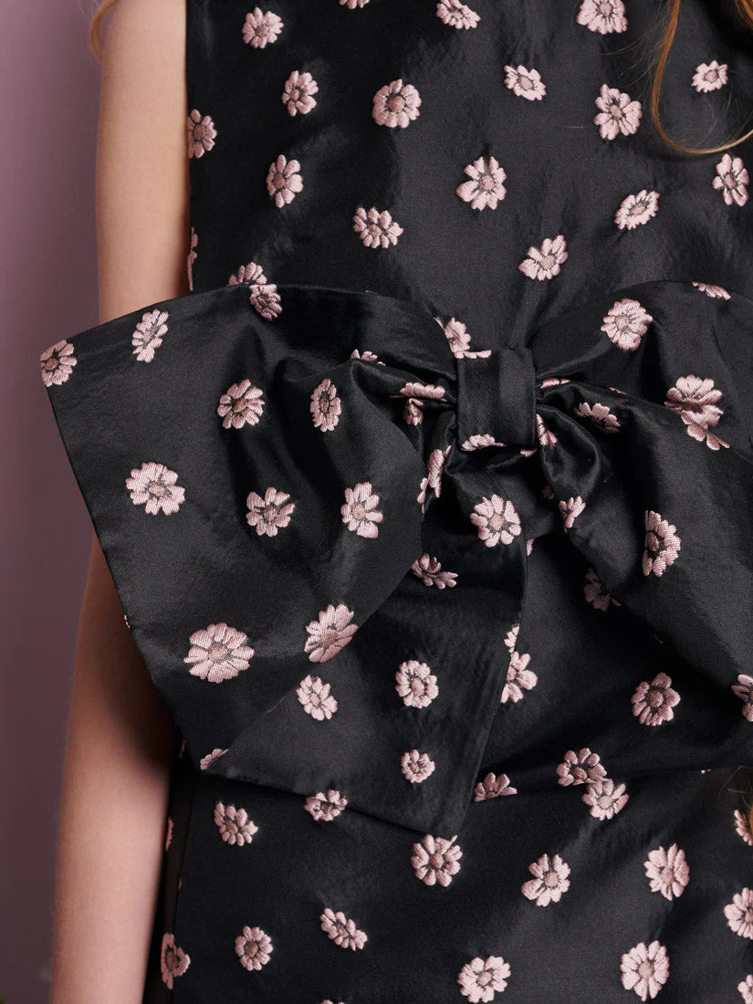 Rose Bells Jacquard midi haljina