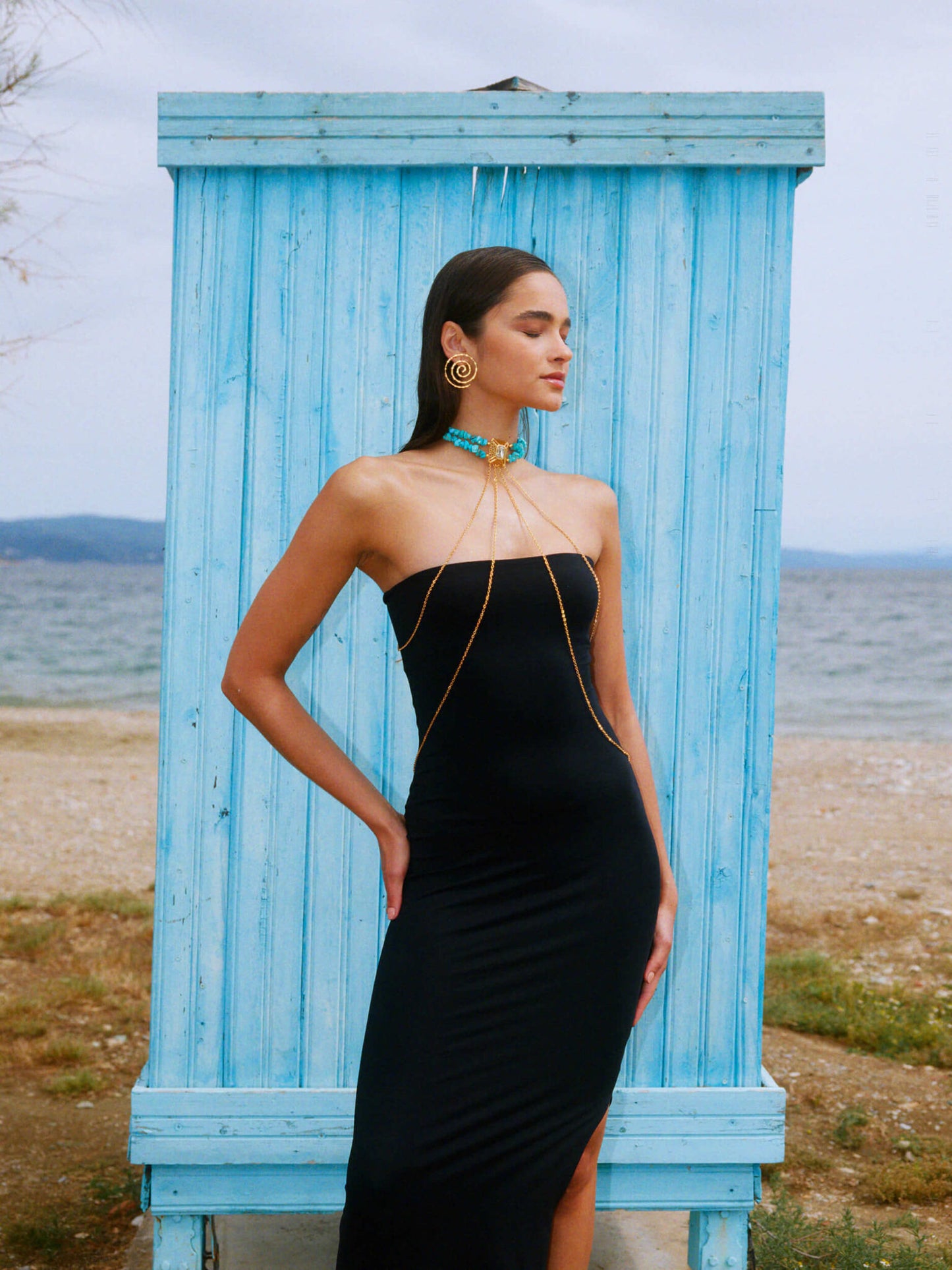 Ogrlica/nakit za telo Erika