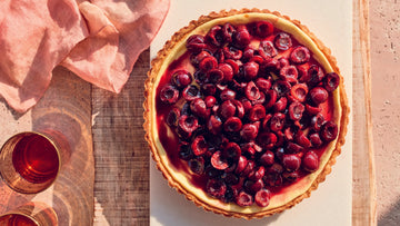 Tart sa trešnjama, vanilom i pekan kremom