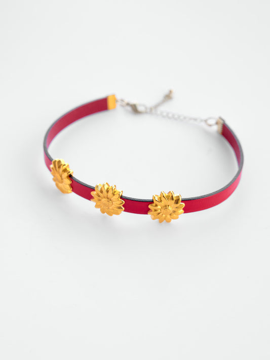 Strawberry moon ogrlica