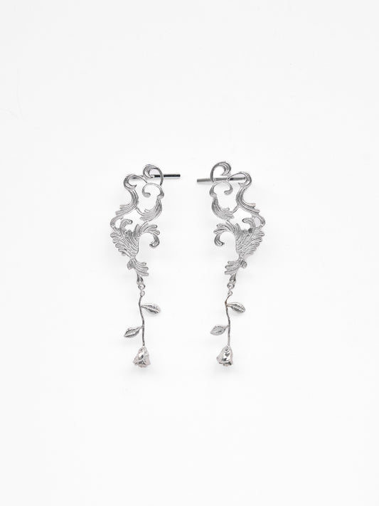 Calla Lillz minđuše srebrne