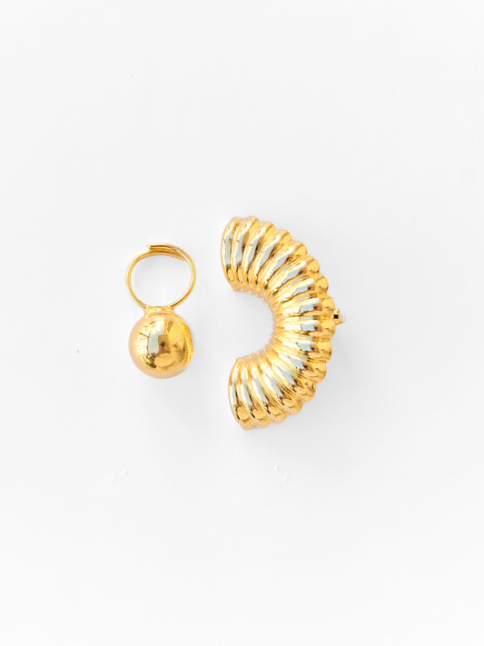 Selini prsten zlatna