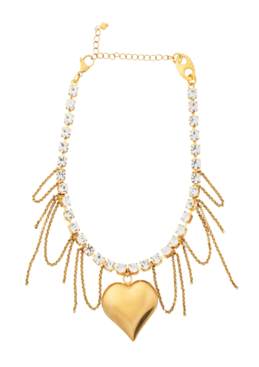 Ogrlica GOLDEN HEART