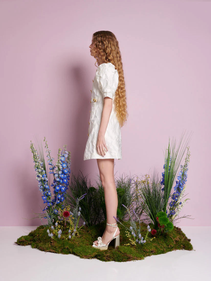 Anemone Jacquard mini haljina