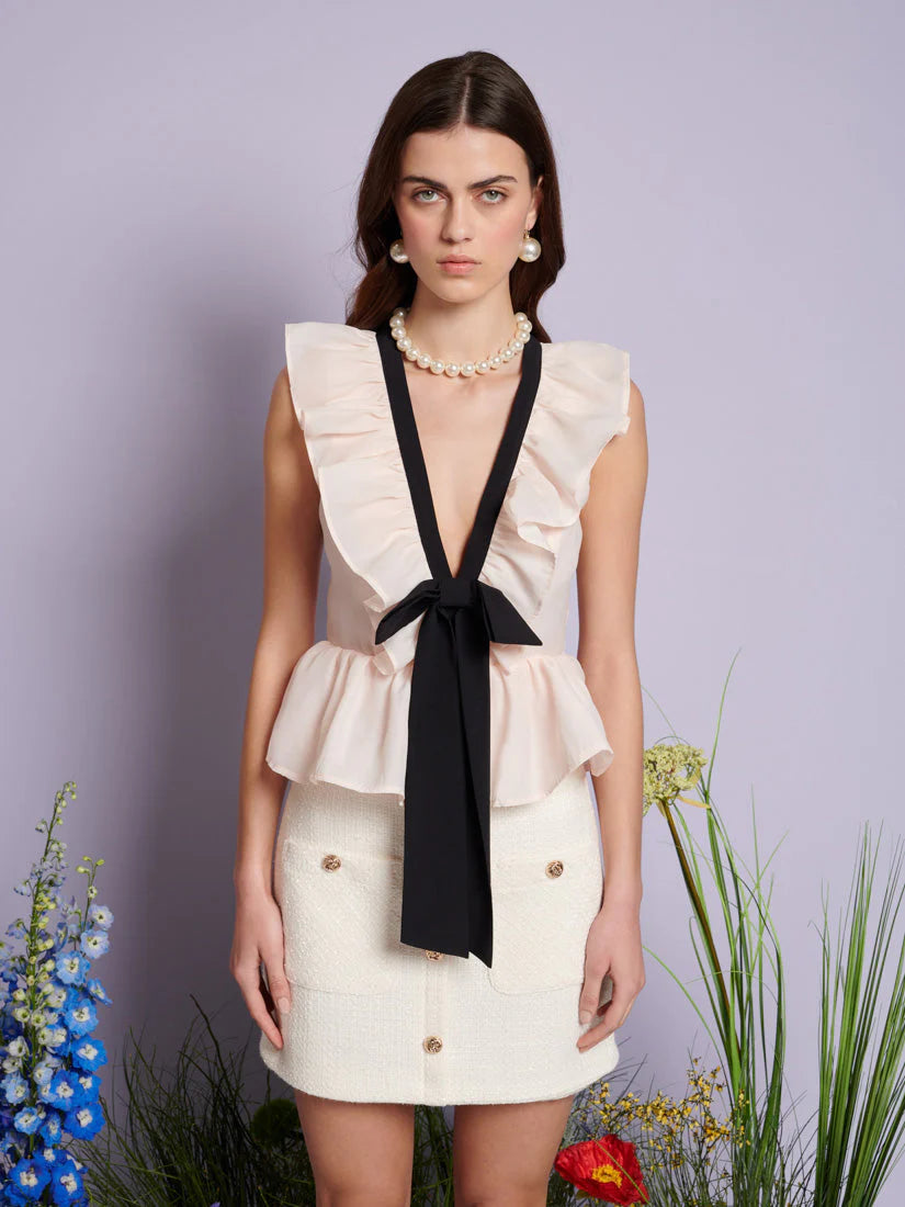 DREAM Haven Ruffle top bluza