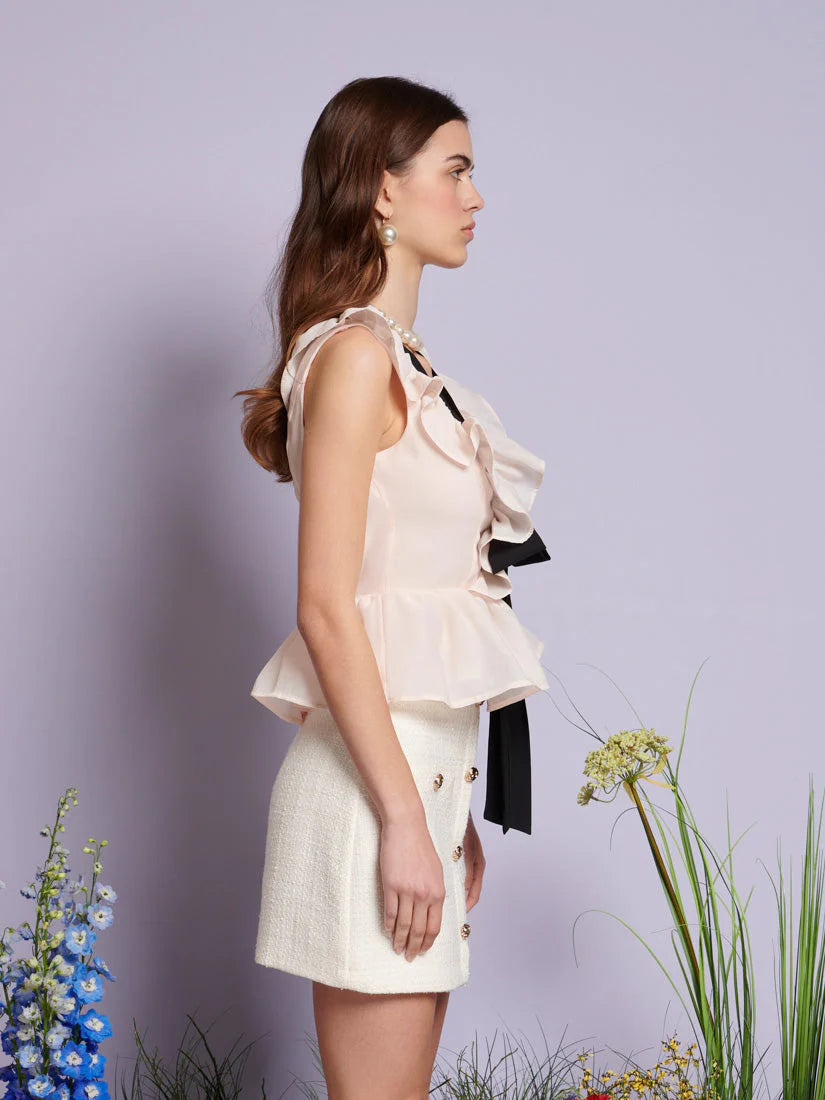 DREAM Haven Ruffle top bluza