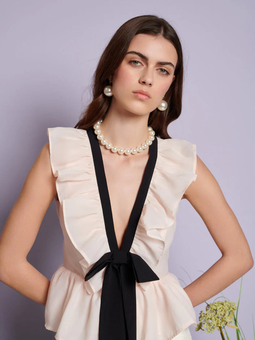 DREAM Haven Ruffle top bluza