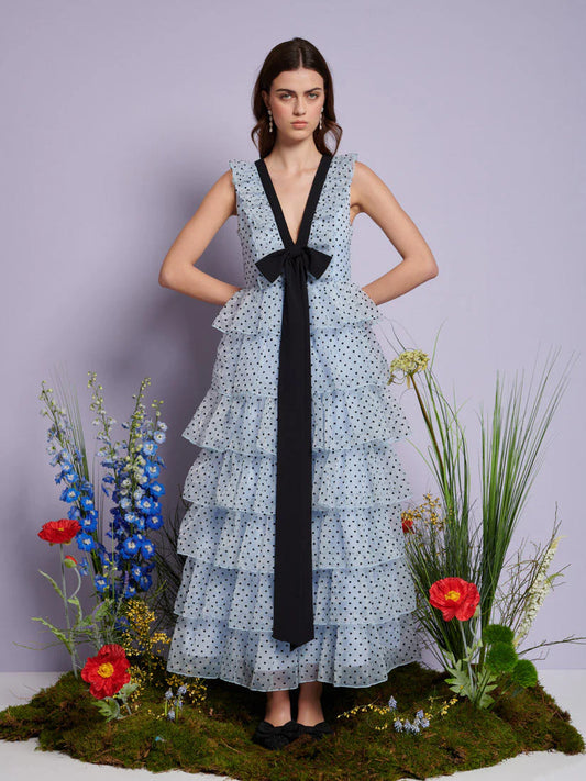 Haven Ruffle maxi haljina
