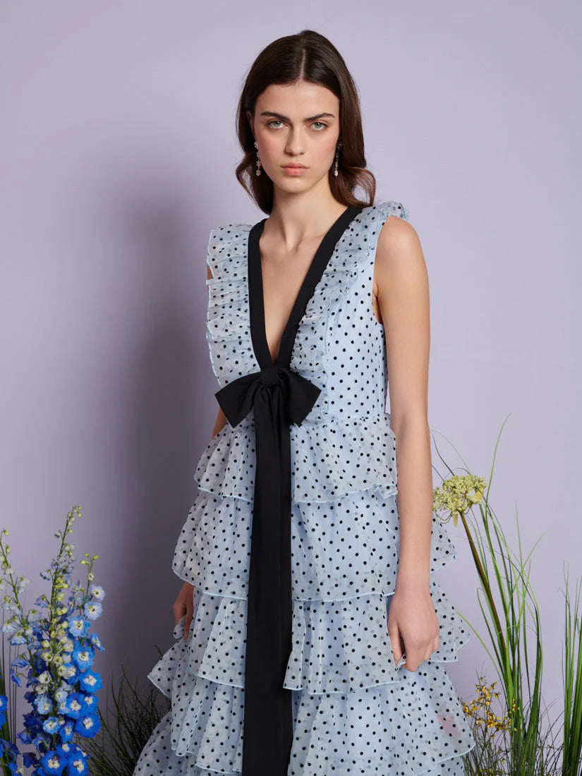 Haven Ruffle maxi haljina