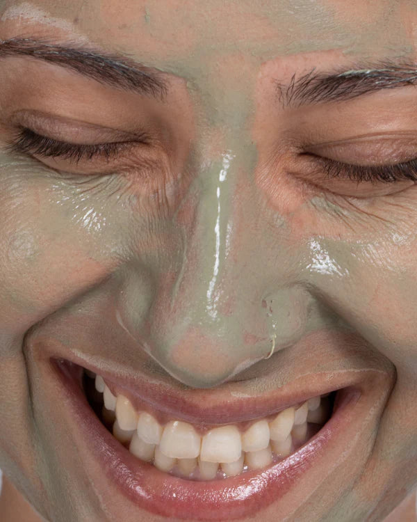 Apeirantos maska od zelene gline | Green clay + Matcha