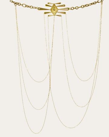 Ogrlica/Nakit za telo Aurea